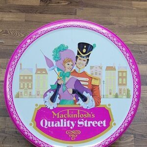 Vintage Mackintosh Quality Street Toffee Tin made in United Kingdom 🇬🇧